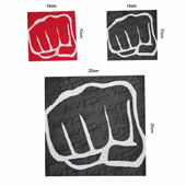 KORAL 刺繍パッチ Style ３枚セット 黒赤