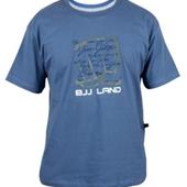 KORAL Tシャツ [Camiseta BJJ Land2 Model] ジーンズブルー