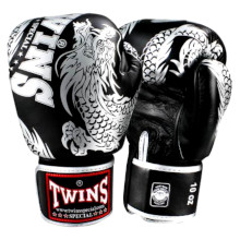 TWINS ボクシング グローブ 本革 Dragon Model 黒白 